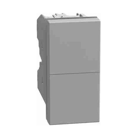 BTIJG4036 Pulsante doppio 10 A 250 Va.c. 1 P (NO) + 1 P (NO) non interbloccato