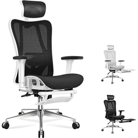 Ergonomischer Netz-Bürostuhl mit (1/5)