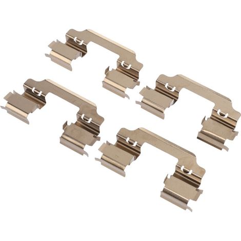 Les Clips d'étrier de plaquette de frein avant réduisent le bruit de freinage BPF1648C hochet à disque pour Clio MK3 05-12 (1/5)