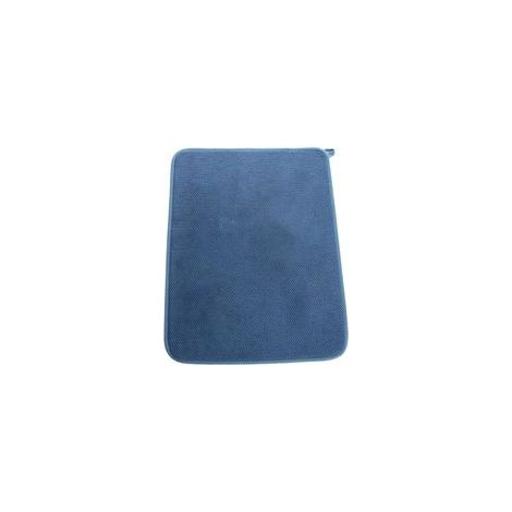 Set de table, tapis de séchage en microfibre, super absorbant (bleu) (1/5)