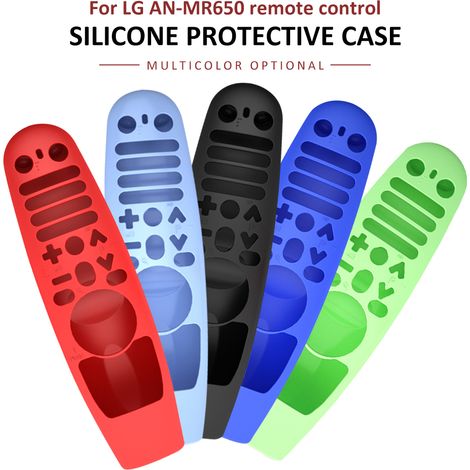 Housse de Protection en Silicone Antidérapante pour Télécommande LG AN-MR600 AN-MR650, Étui Résistant aux Chocs (1/5)