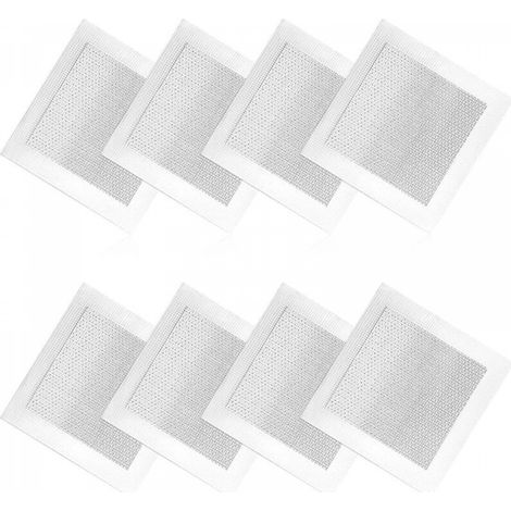 8 Pièces Patch de Réparation de Mur Patchs, Patchs d'Écran Auto-Adhésifs pour Plaque de Plâtre pour Cloison Sèche (10 x 10cm) (1/5)