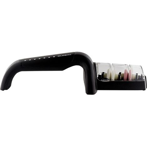 Global Ceramic Knife Sharpener Black Handle (1/2)