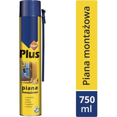 Mousse de montage basse pression Super Plus 750 ml (1/3)