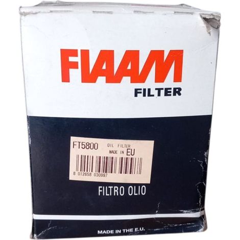 Filtro olio motore marca fiaam filter codice filtro ft5800