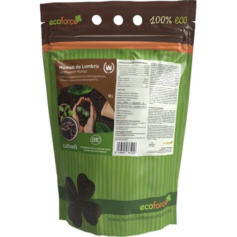 CULTIVERS Ecolygiques Lombriz humus 12 L (1/5)