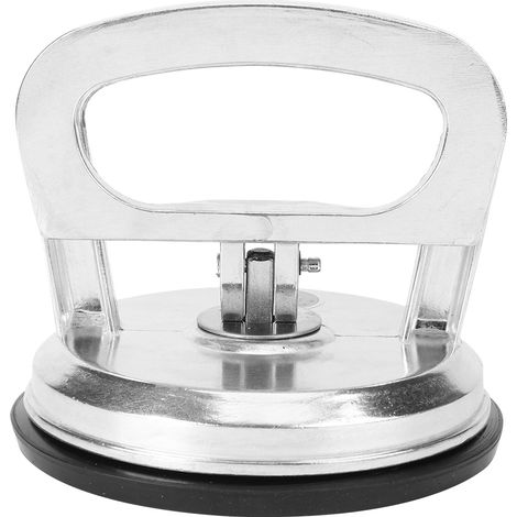 Ventouse manuelle 50 kg en alliage d'aluminium pour arrache-verre et pose de carrelage (verre, sols, céramique) (1/5)