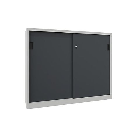 kaiserkraft Armadio con ante scorrevoli altezza 1200 mm