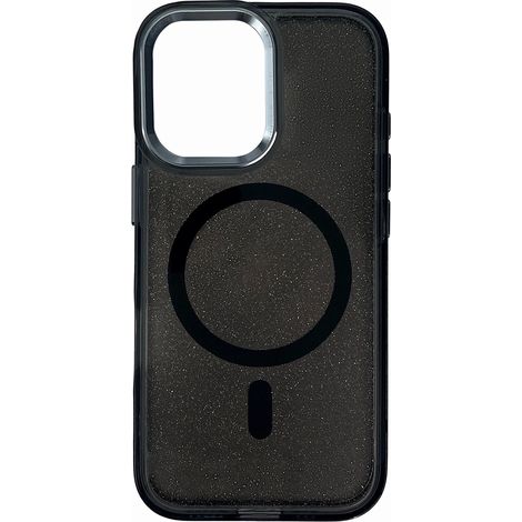 Glitzerhülle, MagSafe-kompatibel für iPhone 17 Pro – Schwarz (1/5)