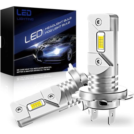 H7 LED Bulbs 6000K 36000LM 9-12V IP68 Canbus Error Resistant (1/5)