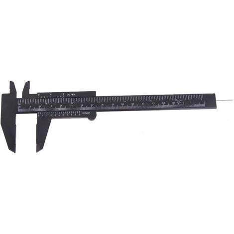 Mini Reusable 150mm Plastic Sliding Caliper for Crafts (1/4)