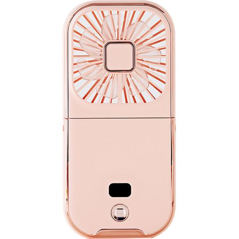 1 Mini ventilateur, 4 vitesses, batterie 3000mAh, pliable, rotatif 180°, bureau voyage (1/5)