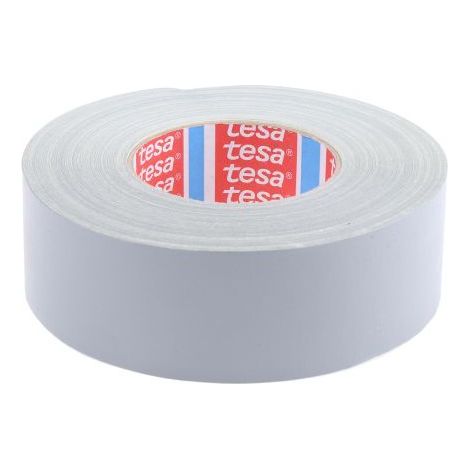 Cinta adhesivo lienzo Tesaband Nr.4651-55 - 50mx50mm gris (por 3)