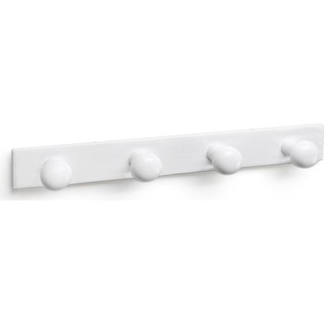 Portemanteau mural en pin blanc – Grande capacité de charge – Fixation murale – Dimensions 475x557x3mm – Pour espaces restreints (1/3)