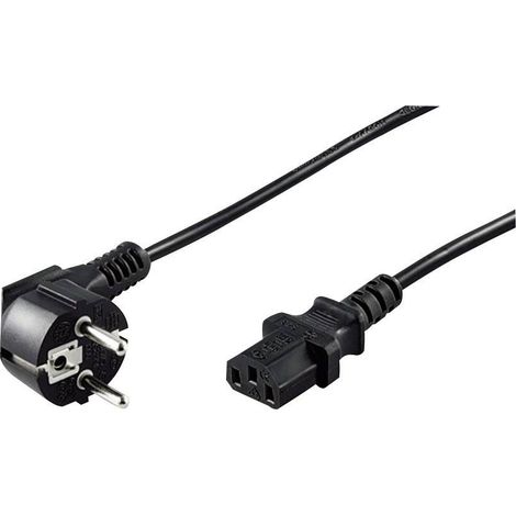 goobay Wentronic NK 101 S-500 - 5 m - Mâle/Femelle - Noir (51320)