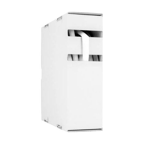 Hongshang 2111243118 Termoretraibile senza colla Bianco 1.60 mm 0.80 mm Restringimento:2:1 15 m
