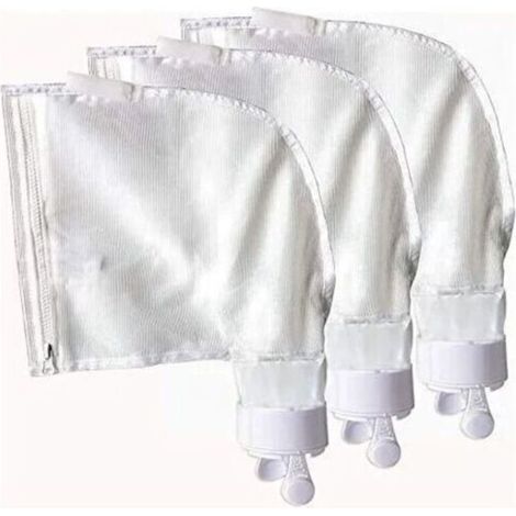 Set of 3 replacement zippered bags compatible with Polaris 280 480. Multifunctional nylon mesh bags K13 K16 Polaris