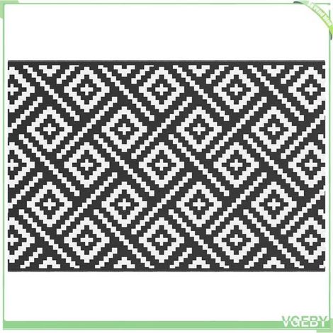 Tapis d'extérieur - FAFEICY - ARAKIL - Réversible - 120x180 cm - Anti-UV (1/5)