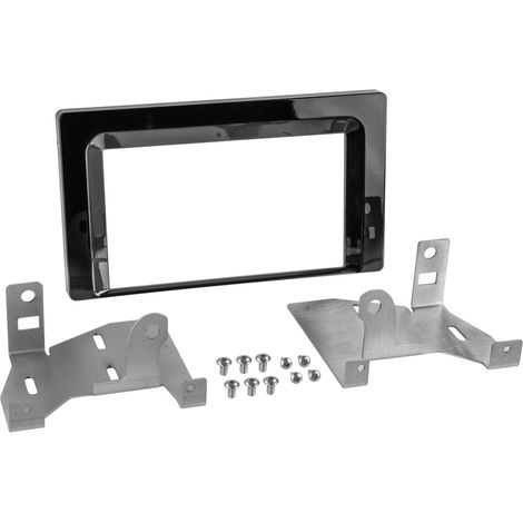 Plaque Support Autoradio 2Din Toyota Aygo X 04 2022-2023 noir piano