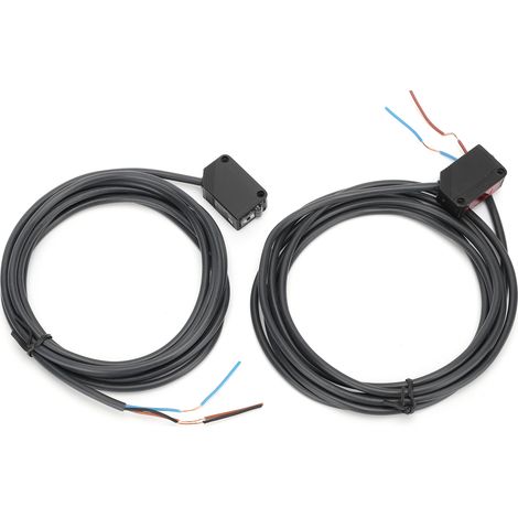 BERM E3ZT81 Infrarot-Lichtschrankensensor - Quadratische Durchführungsdetektoren (12-24V DC)