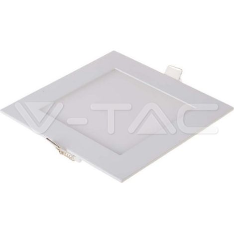 V-tac panel mini led empotrable cuadrado 18w 6400k ip20 vt-1807 - 214871