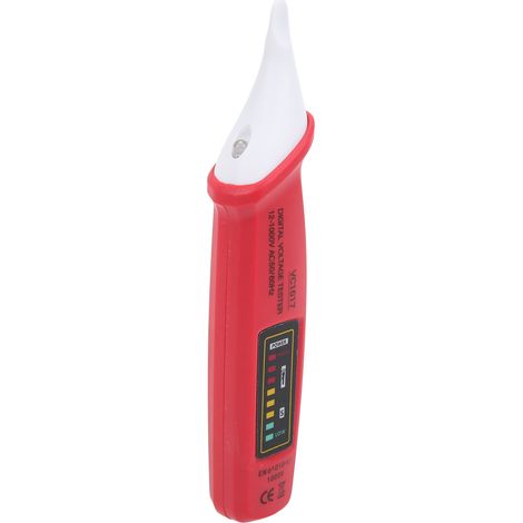 Stylo testeur électrique intelligent VC1017 avec affichage numérique et détecteur de tension alternative pour les tests (1/5)