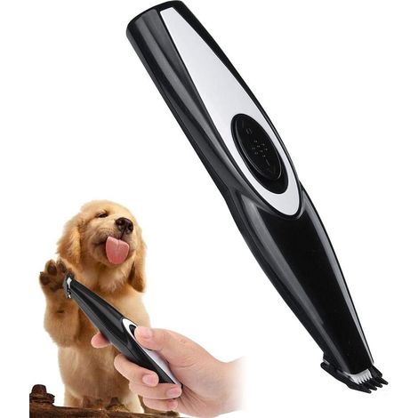 Appareil de toilettage électrique pour chiens et chats, rechargeable par USB, silencieux, pour la coupe et l'entretien réguliers à domicile.-AquaForge (1/5)