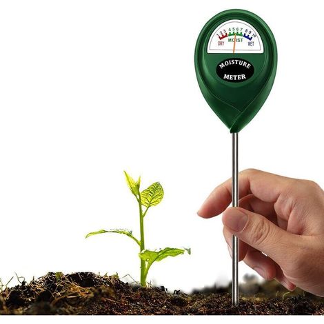 Misuratore di umidità del suolo – tester di umidità del suolo – agricoltura – 26 cm (batterie non incluse) (1/5)