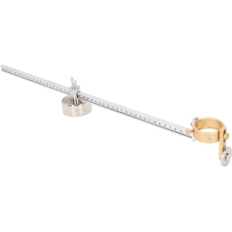 Guide circulaire de torche de découpe Plasma, échelle claire de 50cm, rouleau de coupe réglable en alliage d'aluminium, boussole de roue (1/5)