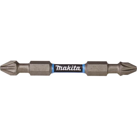 E-06292 Pointe torsion Impact Premier, PZ2 - PZ2, 65 mm, Double embout, 1/4", 2 pcs (1/2)