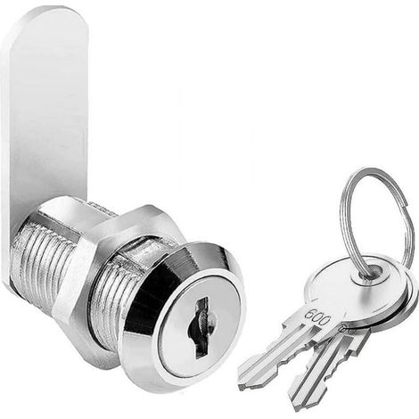Mailbox Security Lock with 2 Keys, MUMU Metal File Cabinet Lock (1/4)