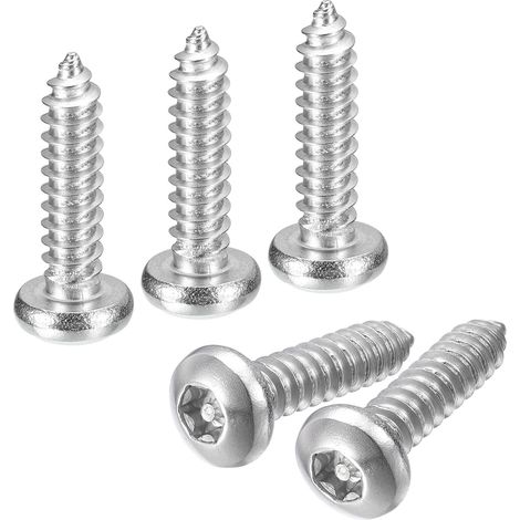 10Pcs 14 X 1" Vis de Sécurité Torx Tête Rondelle Vis Anti-Vol (1/5)
