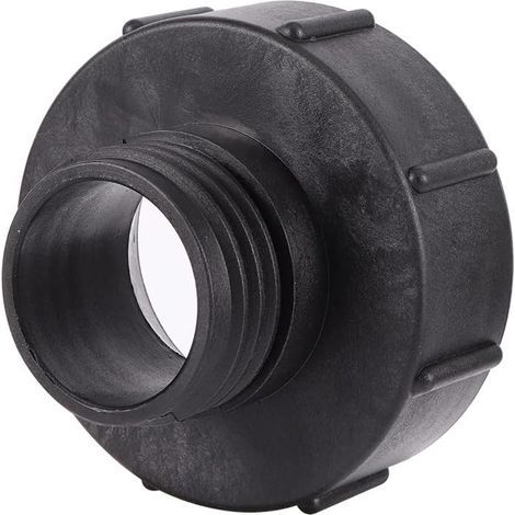 1 IBC-Adapter S100x8 auf Reduzierstück S60x6 Grobgewinde mit Abdeckung Tankadapter IBC-Adapter Regenwassertank Fassventil für Gartenarmaturen (1/5)