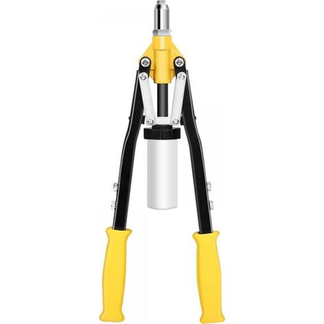Pinces a Rivets Pop, Pince a Riveter Professionnelle avec 6 Nez pour Rivets Aveugles 3.2mm, 4mm, 4.8mm, 5mm, 6mm, 6.4mm (1/5)
