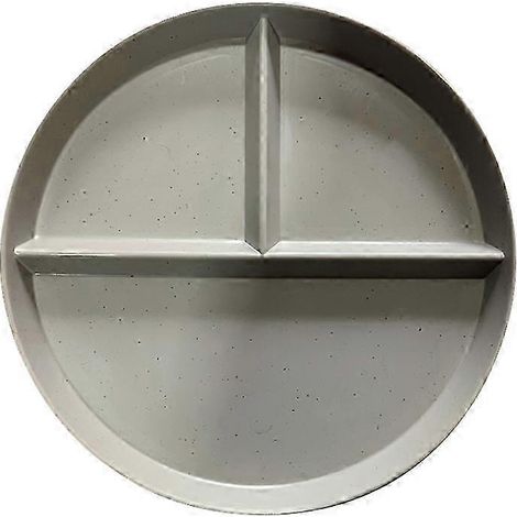 RY-0135 23 cm Boîte à repas compartimentée Home Base, contrôle des portions, 3 compartiments, régime, paille de blé, sans BPA (1/5)