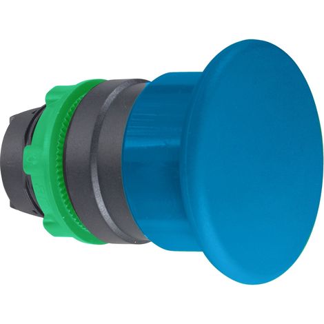 Harmony tête de coup de poing diam.  40 mm diam. 22 bleu SCHNEIDER ZB5AC6 (1/2)