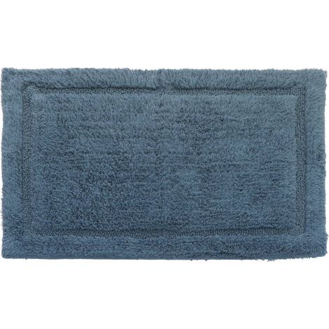 Alfombra de baño mullida colorama, 50 x 75 cm, azul - 5five