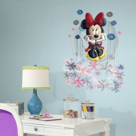 RoomMates stickers muraux - Minnie Floral Graphic (1/2)
