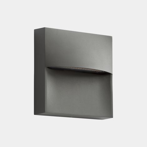 Lampade da parete IP66 Sam 180mm LED 18.5 SW 2700-3200-4000K ON-OFF Grigio urbano 1458lm