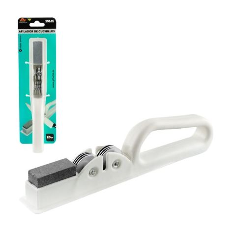 Afilador de cuchillos y tijeras Lauxa Home de 20 cm, piedra de alta calidad y diseño ergonómico (1/5)