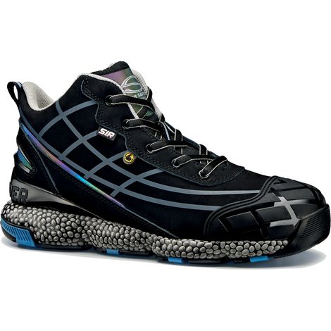 SIR SAFETY SYSTEM Snake Chaussures de sécurité S3S légères noir Taille 45 (1/2)