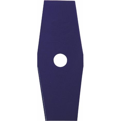 Lame droite pour débroussailleuse 2 dents L:300 ép.:1,4 (1/2)