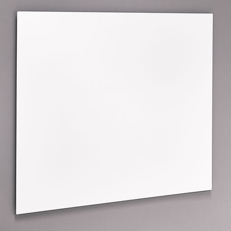 Crédence rectangulaire blanc laqué 65 x 60 cm