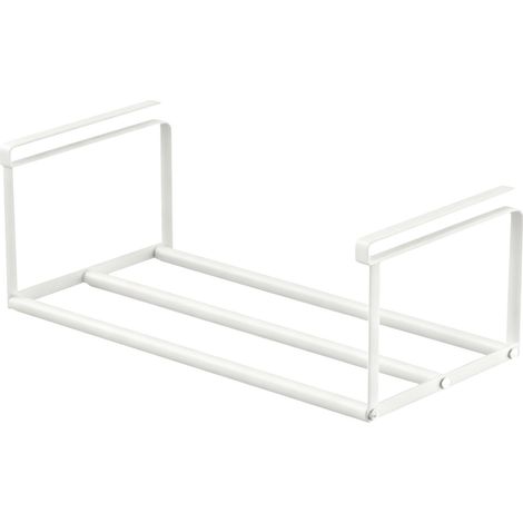 Étagère à chaussures extensible en fer blanc, réglable sans perçage pour placard, gain de place vertical, design robuste et stable (1/5)