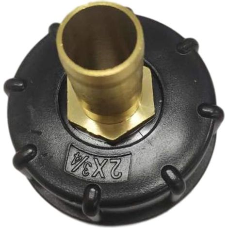 Raccord rapide IBC 1000L 25mm, laiton, connecteur tuyau réservoir (1/5)