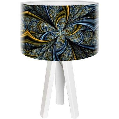 Lampe de chevet mandala foto-313 - Blanc