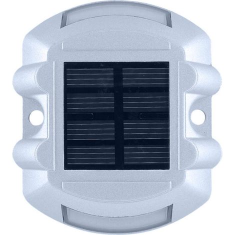 Éclairage Solaire - Luminaire En Aluminium Moulé Sous Pression - Pour Allée Jardin Parc Paysage - IP65 - Rouge - 10 H Autonomie - 1 Pièce (1/5)