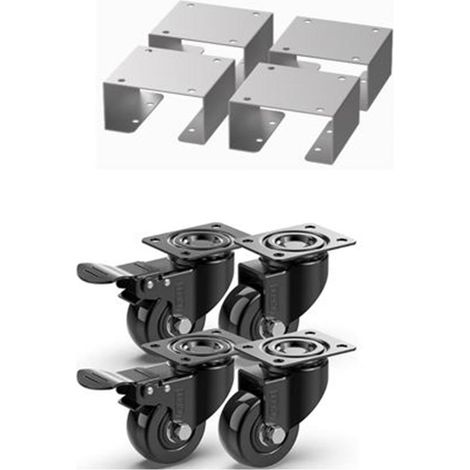 Kit roues meuble de cuisine extérieure - Le Marquier (1/3)