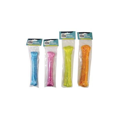 CAVO STENDIBIANCHERIA COLORATO- - ø mm.3 x mt.10 - 10 pezzi XTRA