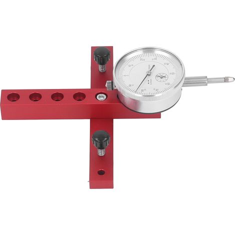 Système d'alignement d'outils d'atelier pour scie circulaire, comparateur à cadran, étalonnage et alignement de machines (1/5)